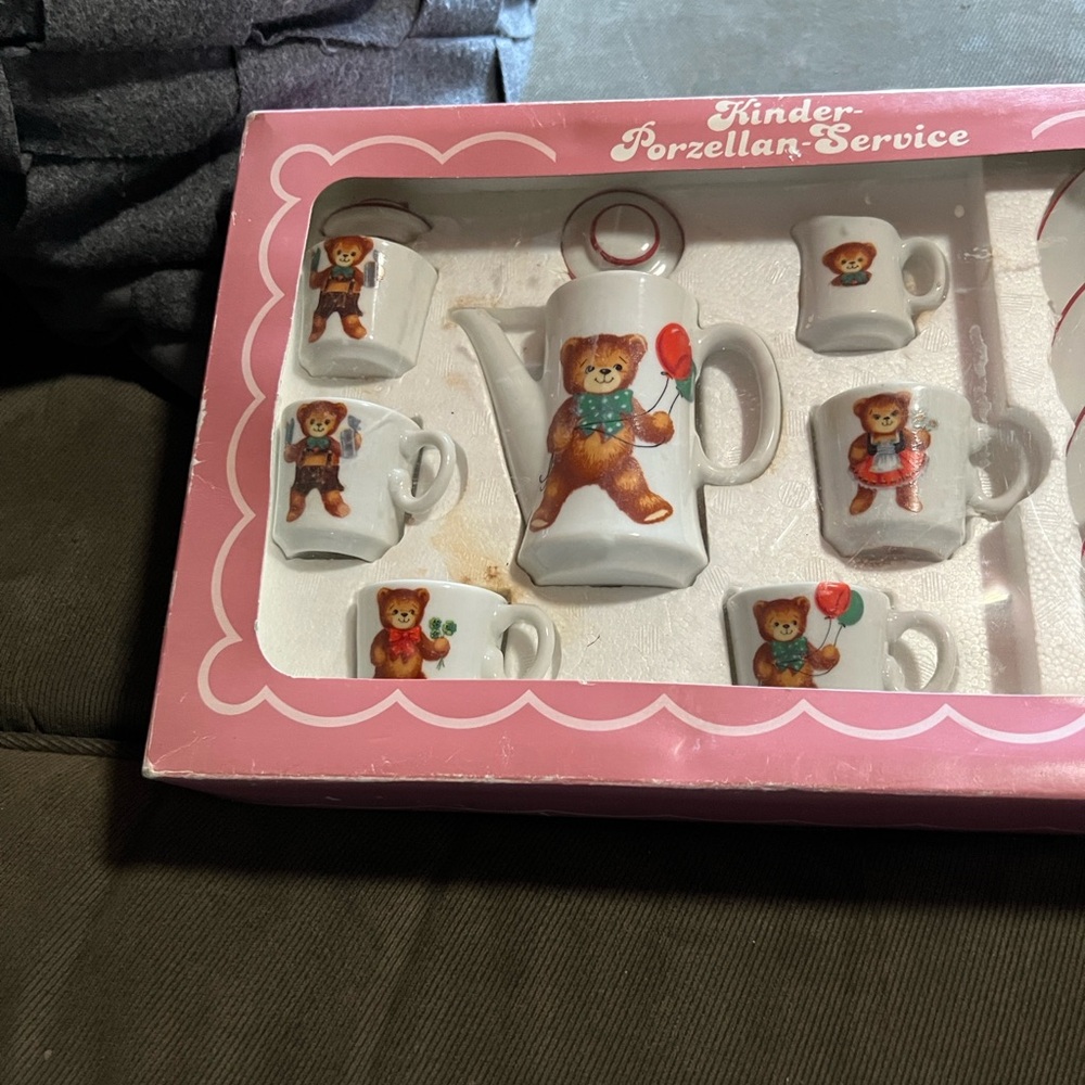 Bear Tea Set - White - Picture 5 of 6